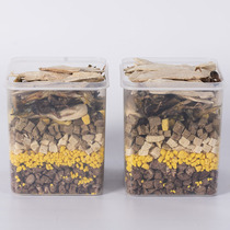 Pet freeze-dried snacks Freeze-dried chicken beef cod Quail cat snacks Dog snacks Freeze-dried mixing bucket 500 g