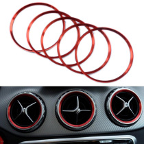 5PCS is suitable for Mercedes-Benz A B-class GLA-class CLA-class air conditioning outlet decorative ring outer ring