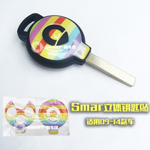 09-14 Mercedes-Benz Smart old decorative sticker drip glue three-dimensional key sticker modified color graffiti car sticker