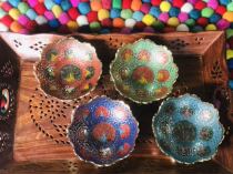 Indian Pure Copper Dry Fruits Pan Water Fruit Tray Debris Pan Mouth 10 cm