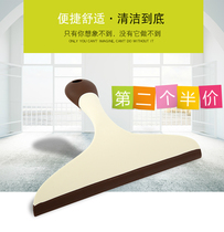 Household glass scraper strip soft glue glass cleaning window wiper glass brush bathroom cleaning table wiper scraper algae knife