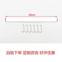 Kitchen Hooks Hanging Rag Free of perforated wall-mounted kitchenette Affordable Durable Hanging Kitchen Shelve Hanging Spoon Hook