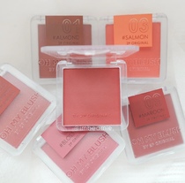 Thailand oh my blush Blush 2p Original Monochrome matte Blush Affordable blush color rendering white