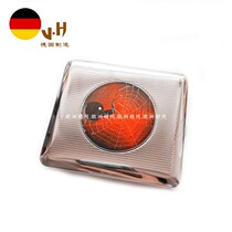 Germanys original import of VH metal stainless steel cigarette box can put 18 gifts for boyfriend husband