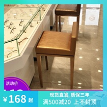 Jewelry store chair stool Stainless steel jewelry chair Eyewear store chair Counter chair Bar chair Special jade cash register chair