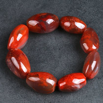 94 21 gr High-quality-with-shape] An oil bright color Canon red Manau handstring bracelet
