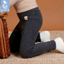 Broken Yard Clear Cabin) Mid-Boy Boy Gush Cotton Pants Autumn Winter Girl Toddingpants Children Pants Baby Pants Baby Warm Pants