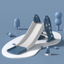 Childrens slide Baby playground combination Kindergarten toy Children folding small indoor household small slide