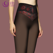 Autumn winter false overdraft with underpants female plus suede thickened external wearing kneecap silk high waist cotton pants overdraft and warm wool trousers