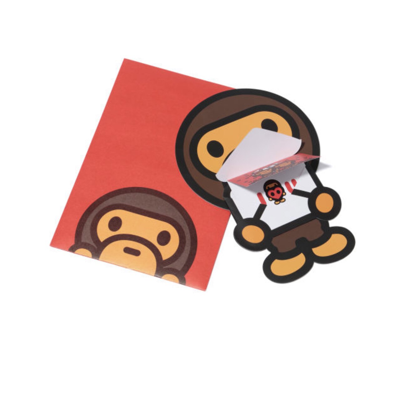 it Bape baby milo 18 spring summer Valentine's Day Topic Cards Qualifies 0482500A