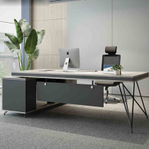 Office Furniture General Manager Desk 1 8 m Office Computer Desk Modern Industrial Wind Desk Boss Table