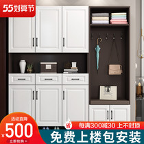 Shoes cabinet Home Large-capacity doorway DOOR CLOSED CABINET SMALL FAMILY TYPE ECONOMIC STYLE SIMPLE HOOD CABINET FOR ENTRANCE TO THE DOOR HALL CABINET