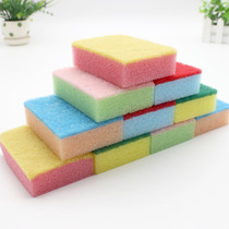 Candy color sponge wipe colorful nano cleaning sponge Housework cleaning Dishwashing wipe pot Magic wipe Kitchen pot brush