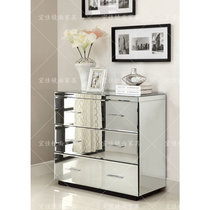 Livable mirror Decorative Cabinet Mirror Furniture Three Pumping Cabinets New Vintage Furnishings New Vintage Furniture Hyun Guan Cabinet