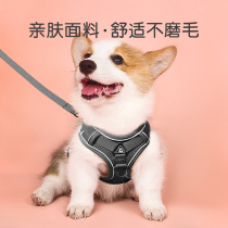 Dog Traction Rope Small Dog Teddy Kirky Walk Dog Rope Vest Style Fighting Midsize Dog Pet Kitty Chest Strap