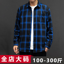 Big Code Short Sleeve Shirt Mens Day Ensemble of Fat and Fat Increased Loose Men Casual Mens Clothing Tooling Summer Youth