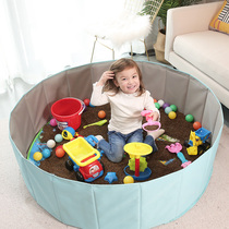 Childrens beach toy set Cassia sand digging sand shovel sand pool hourglass tool female baby indoor household