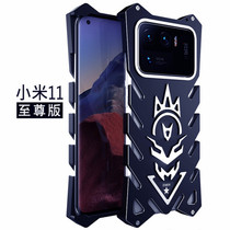Applicable to Xiaomi 11 mobile phone case millet mix4 metal frame 10s youth version millet 11ultra all-inclusive lens anti-drop cooling millet 10pro Protective case meter 10 Supreme commemorative version