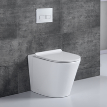 Hidden floor-to-ceiling toilet embedded concealed low water tank wall row small apartment ceramic smart wall toilet toilet toilet