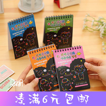 Han Edition Creative Hand-painted Scraped Painting Graffiti Ben Colorful DIY Fun Coat Magic Coil Scrapbook Pen