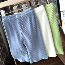 Childrens new home long pants boy girl wide leg pants baby spring summer thin section Anti-mosquito 7-90% pants 1619