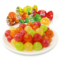 Foreign products are mostly imported from Ukraine such as pineapple strawberry fragrant pear tangerine juice sandwich table tennis candy