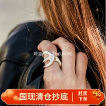 Country now Spain UNOde50 handmade silver plated sea star ring European and American Fan personality not allergenic to men and women