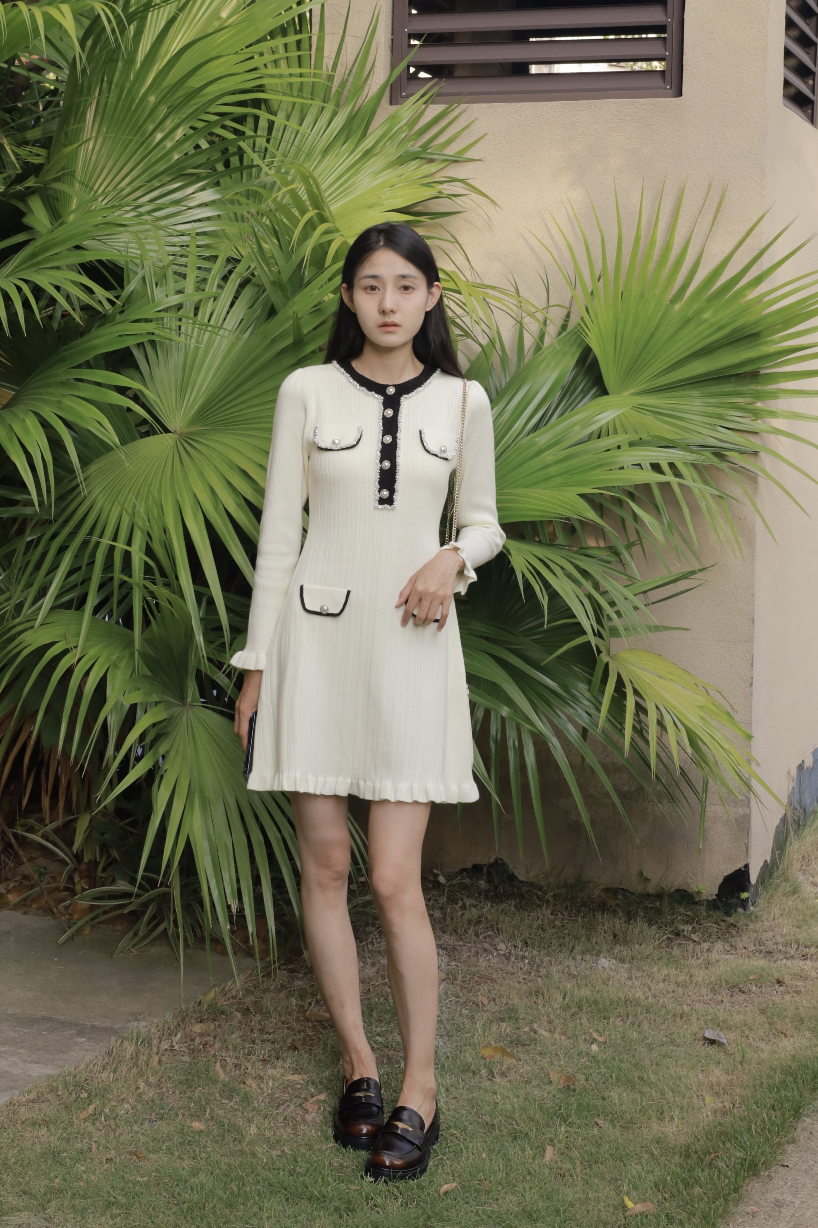 田曦薇同款百丽海鸥乐福鞋2.0 厚底增高设计拉长比例 真皮材质柔软亲肤