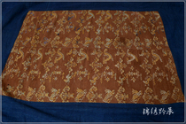 Old embroidery brocade hand-woven non-heritage A- 32