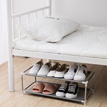 Shoe rack Dormitory table under the bed under the desk Mini small dormitory shoe rack economical college student bedroom storage