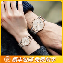 Robini couple watch one price waterproof simple fashion watch mens and womens watch quartz watch new