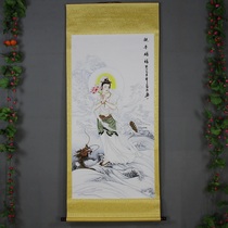 Hot selling Chinese character painting in the hall of fame chinese painting New Landscape Rural Lobby Decoration Guanyin Blessing Four Cranes