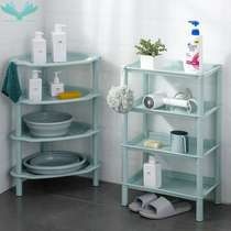 Toilet shelving washbasin accommodating frame Bathroom Wash Basin Shelf Toilet Floor tripod Plastic Home