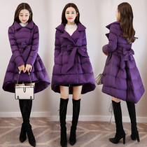 Anti-season cashew down cotton clot woman in the middle of winter dress new body Han version fashion temperament small cotton padded jacket tide