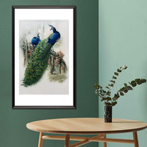 Artisan Su embroidery Peacock Home Residence Decoration Hanging Painting Embroidery Genuine Silk