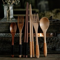 Winding chopsticks spoons tableware photography decoration baking sushi food food shooting photo props