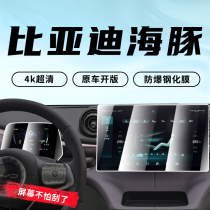 2021 BYD dolphin special medium control navigation toughened screen film Automotive retrofit Supplies meter adhesive film 21