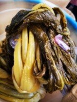 Sauerkraut Dehong Dai family Dai flavor original sour pickles old altar sauerkraut farmers homemade pickles boiled Pickles Sauerkraut Fish