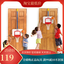 American Little Tektronix Hanging Basketball Hoop Baby Toys Children Indoor Shooting Home Hanging