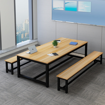 Conference table long table simple modern simple long table and chair combination rectangular negotiation desk small training table