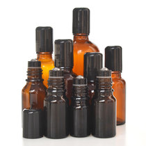 Thickened photophobic essential oil ball bearing bottle smooth steel ball split charging tea colour walking bead massage empty bottle 100ML upscale