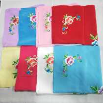 Opera embroidered handkerchief drama embroidery handkerchief Peking opera Henan Opera dance Lady girl Huadan Gee hand towel