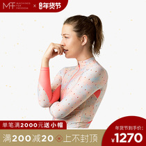 MFF SUMMERWEIGHT BLUSH PALM Lady spring summer autumn and winter season long sleeve sunscreen breathable riding suit