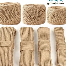 1-2-3-4-5-6mm thickness cat scratching board charm Handmade twine homemade twine 50m photo decoration
