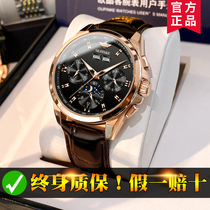 Mens watches Mens machinery Table Switzerland 2022 New genuine leather nameplate fully automatic name table Brand