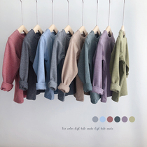 (Export large factory goods)2020 autumn and winter childrens striped soft base bottoming round neck top 7360