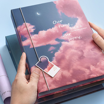 Classmates record elementary school students sixth grade girls ins style graduation commemorative book net red version simple Japanese Korean version junior high school female cute hand account book creative personality loose page book