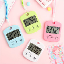 Mini timer Hanging neck lanyard Small reminder can be hung Childrens time management Portable hanging timer