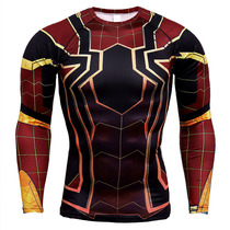 Spiderman Tghts Fitness Jacket Long Sleeve T-Shirt