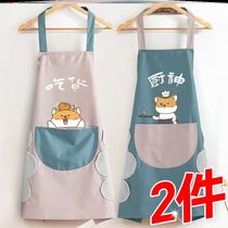 Nordic Kitchen Creative Retro Apron Wins Wind new cooking Hood Clothing Sweet shop Coffee Division workwear